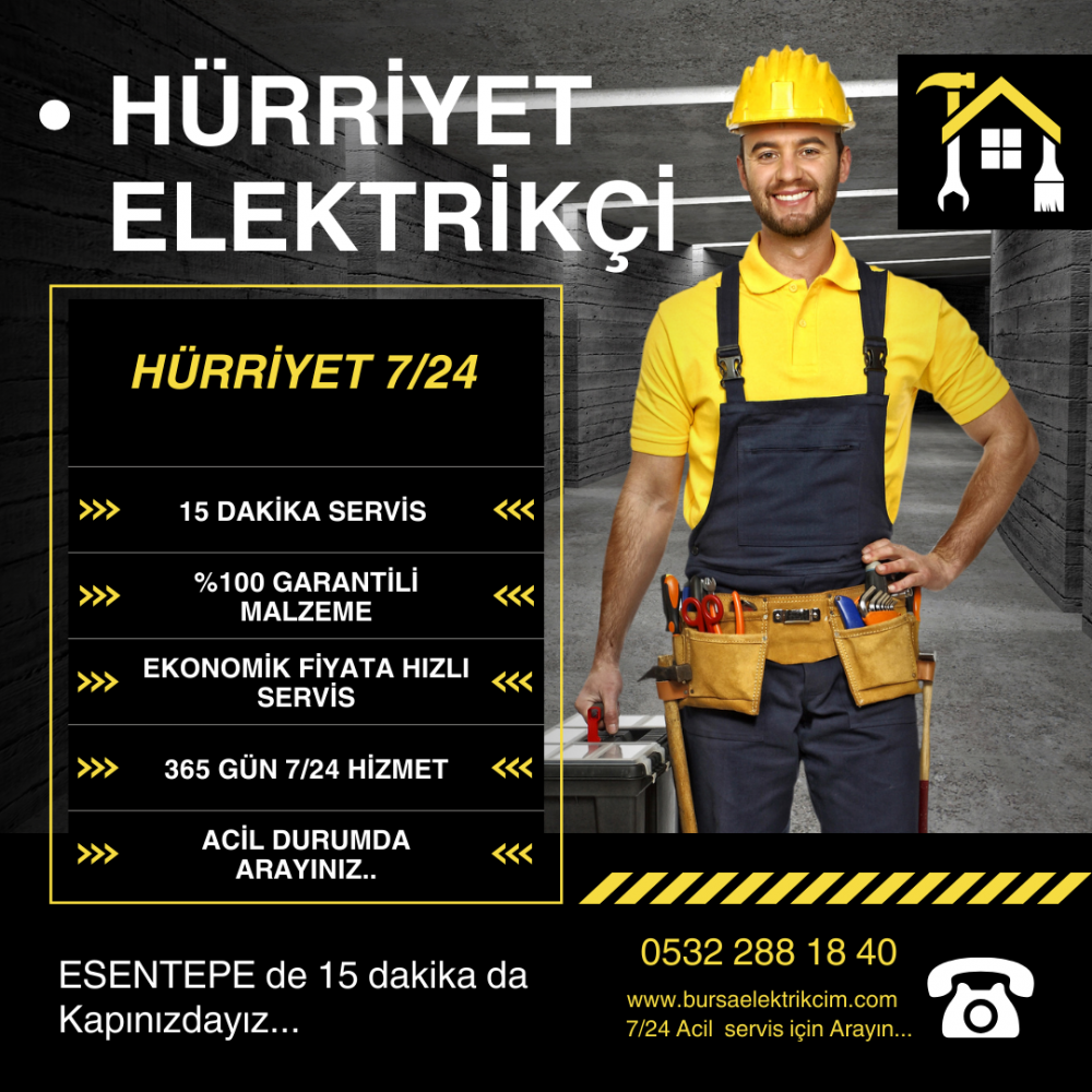 
                                hürriyet elektrikçi